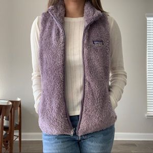 Patagonia Los Gatos Vest in purple, size Small.